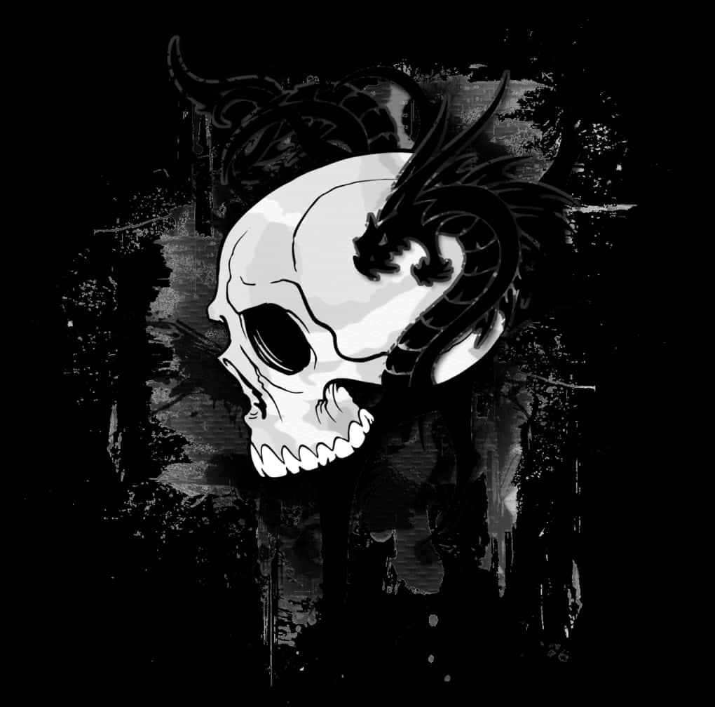 Gothic Skull Artwork