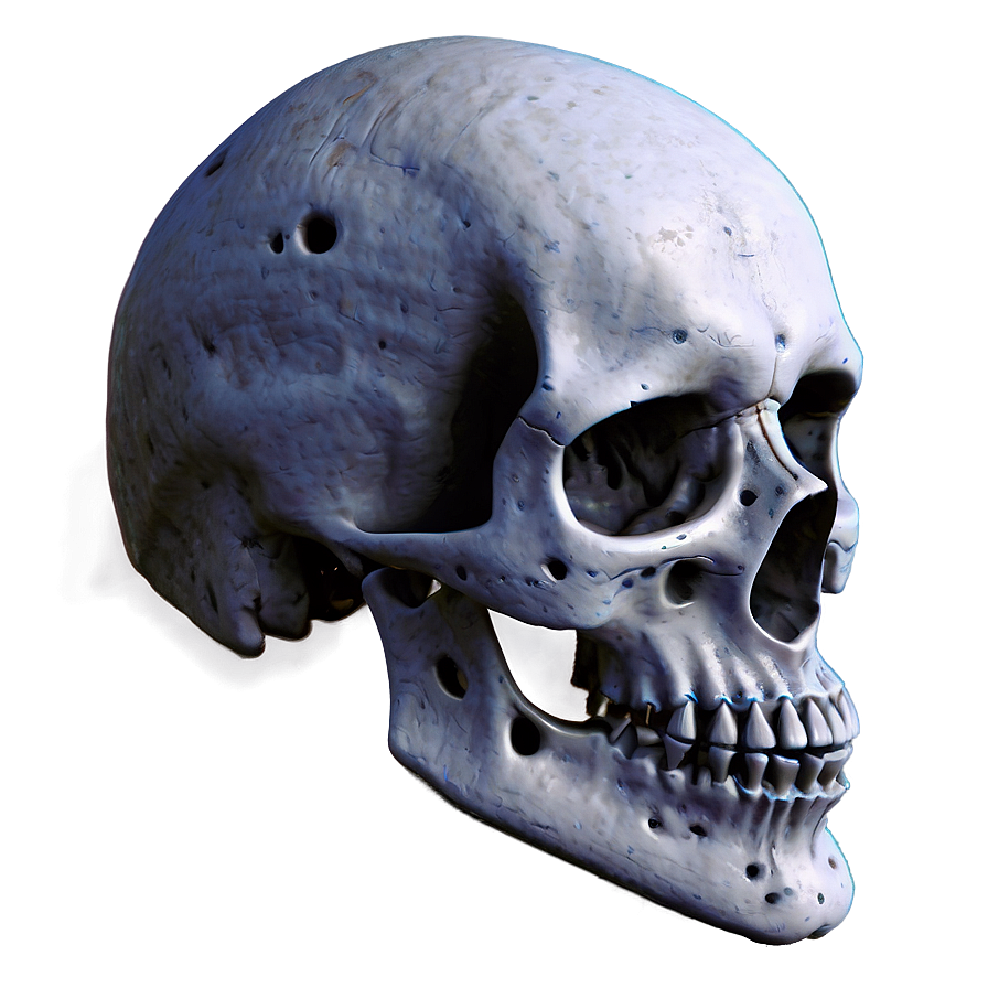 Gothic Skull Face Artwork Png Xuc10