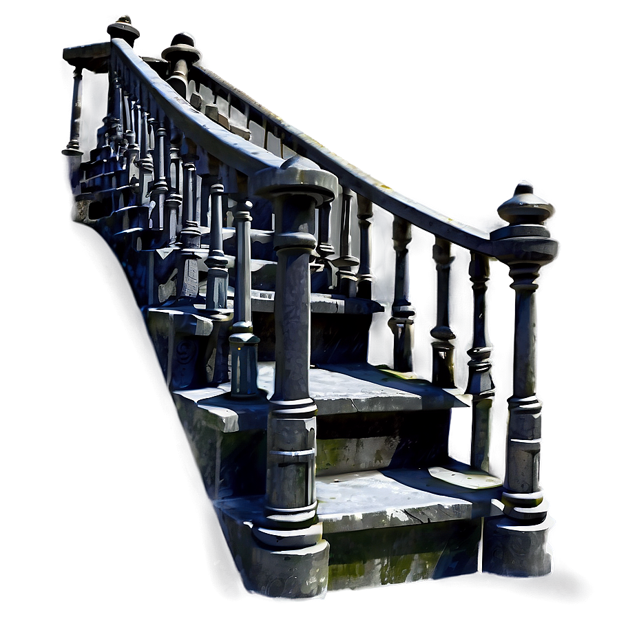 Gothic Staircase Png Vmr52