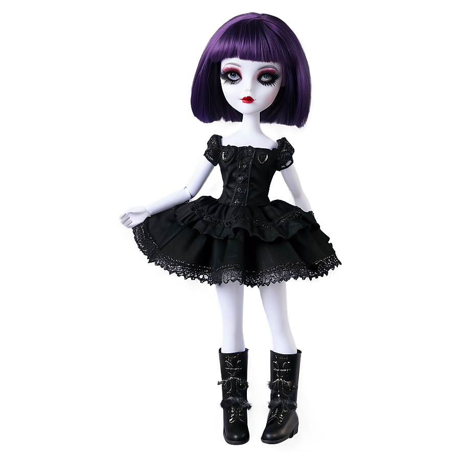 Gothic Style Doll Png Bim