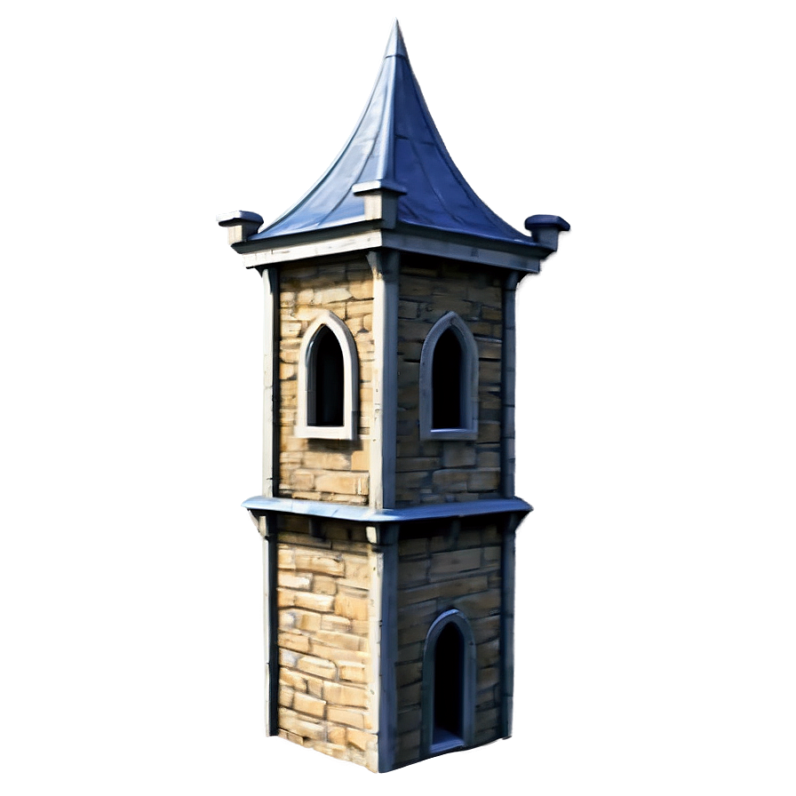 Gothic Tower Png 05242024