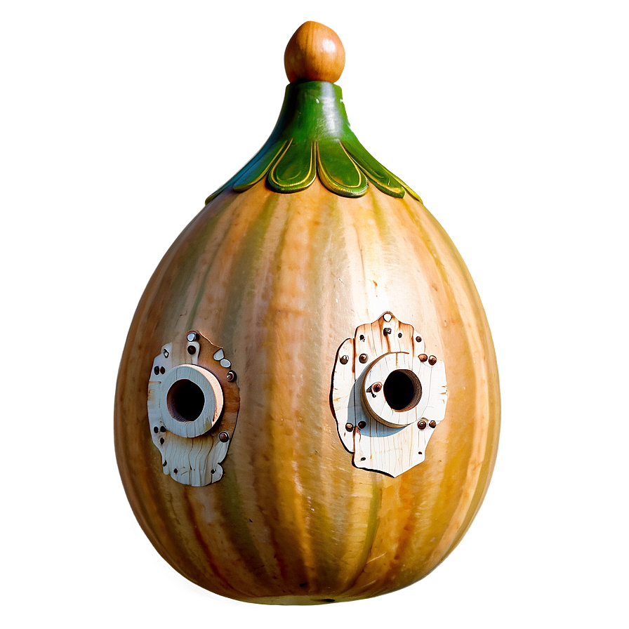 Gourd Birdhouse Png 06292024