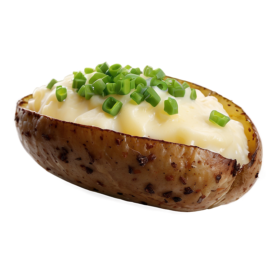 Gourmet Baked Potato Png 32