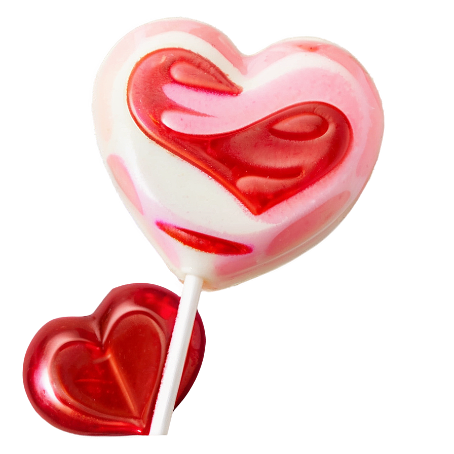 Gourmet Heart Lollipop Png 06292024