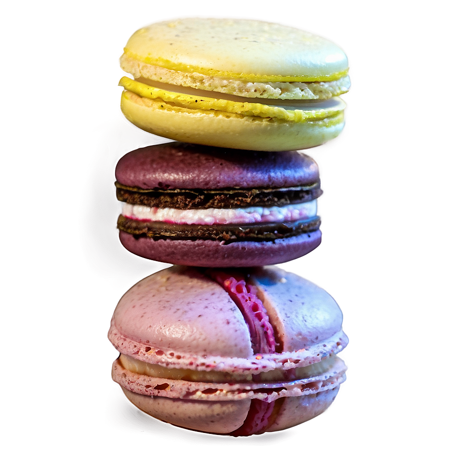 Gourmet Macaron Flavors Png 06122024