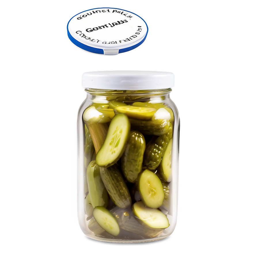 Gourmet Pickle Jar Png 06212024