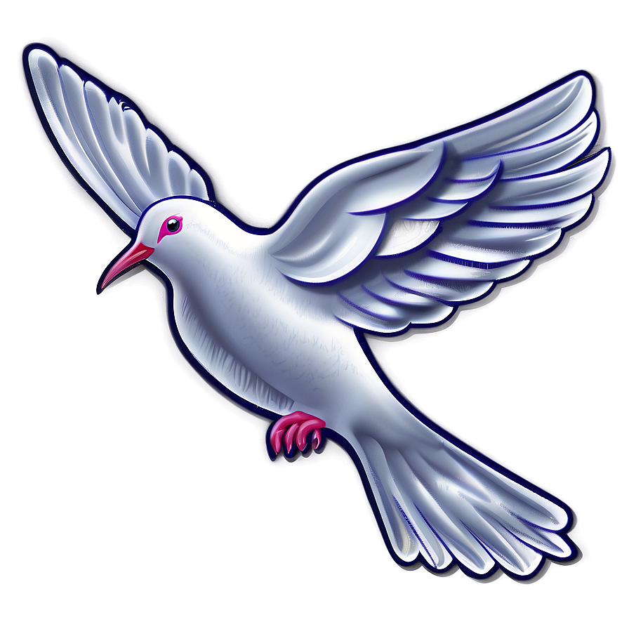 Graceful Dove Clipart Png 25