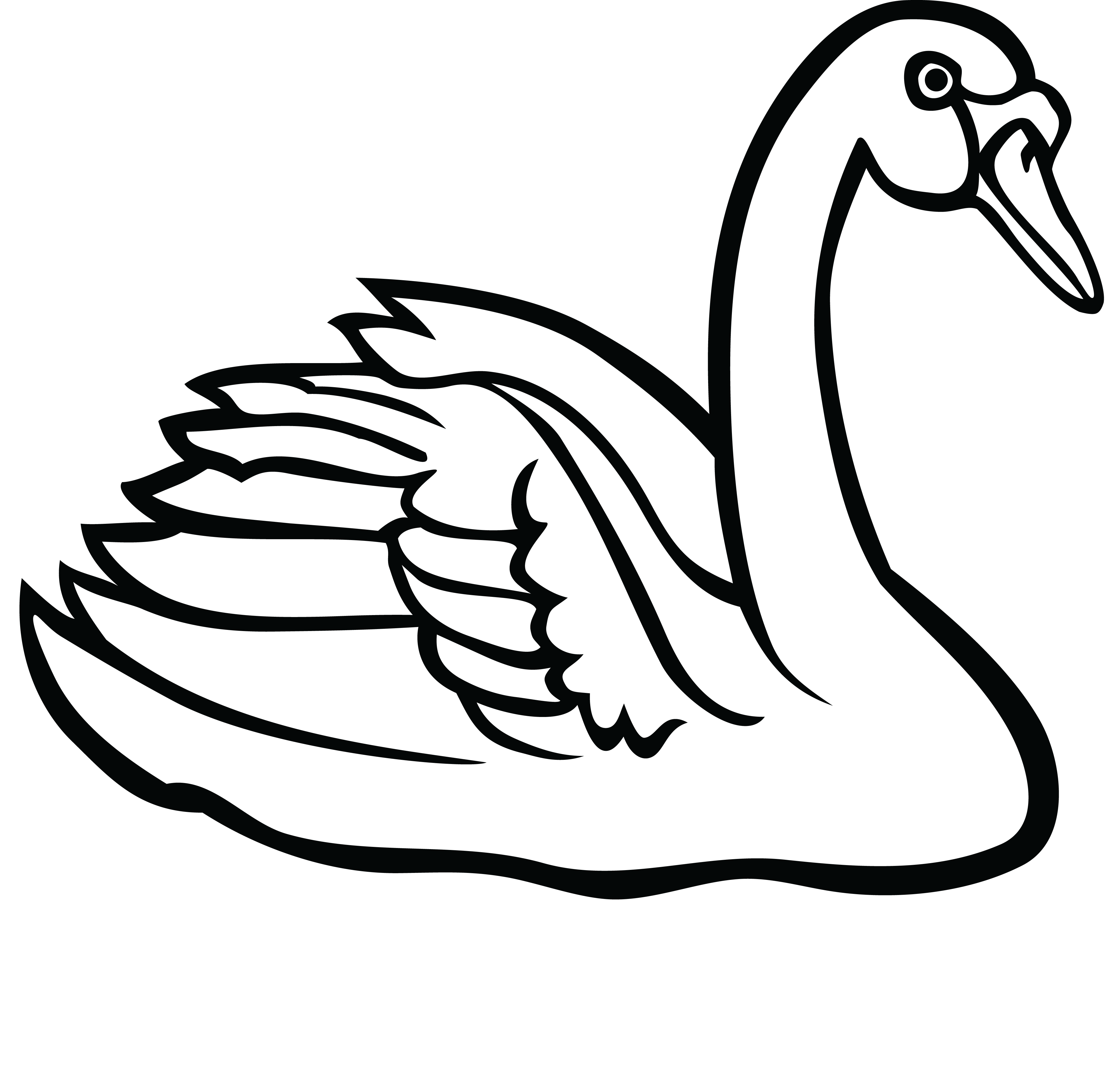 Graceful Swan Illustration.png