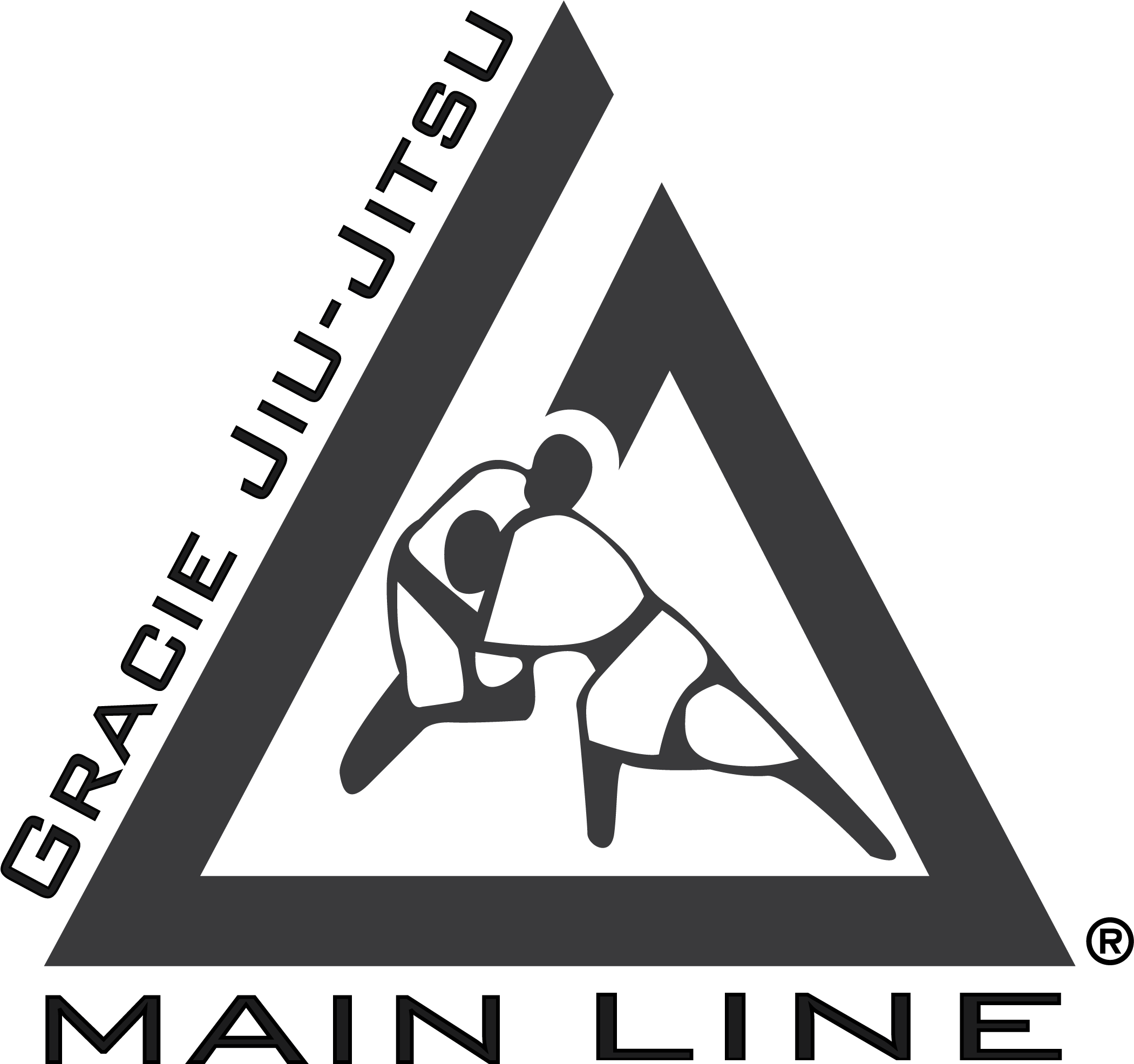 Gracie Jiu Jitsu Main Line Logo