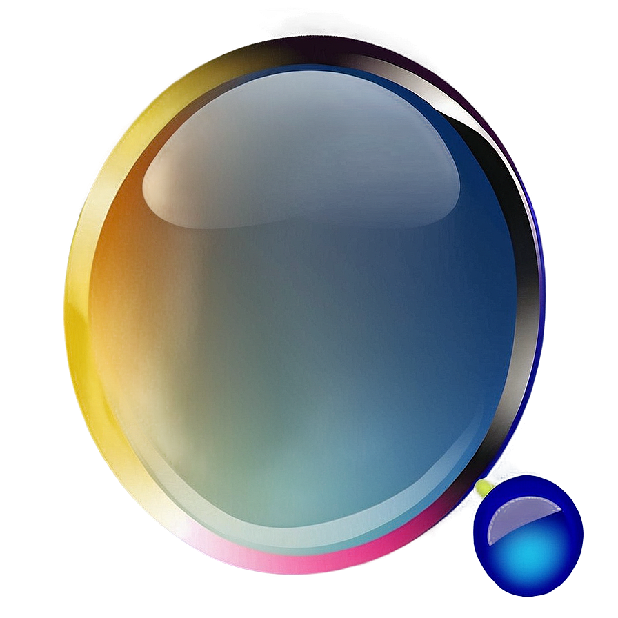 Gradient Blue Circle Png 05252024