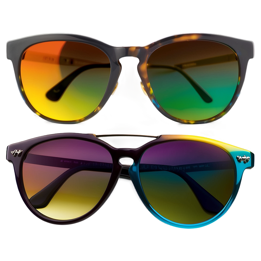 Gradient Lens Sunglasses Png 04292024