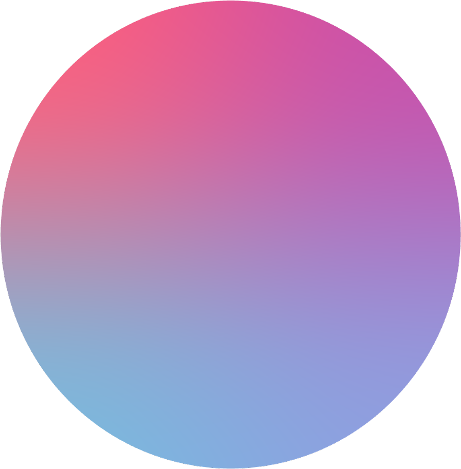 Gradient Pink Circle Background