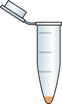 Graduated Cylinder Vector Illustration