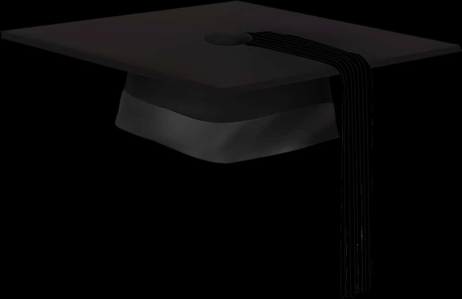 Graduation Cap Black Silhouette