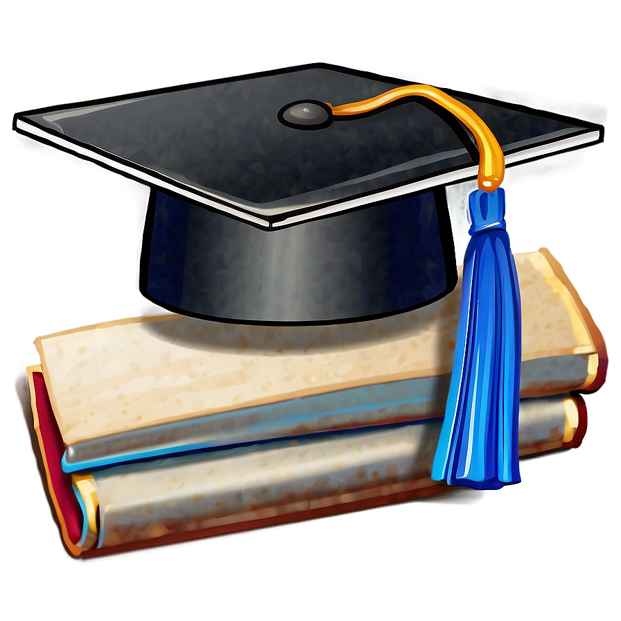 Graduation Cap Side View Clipart Ldc