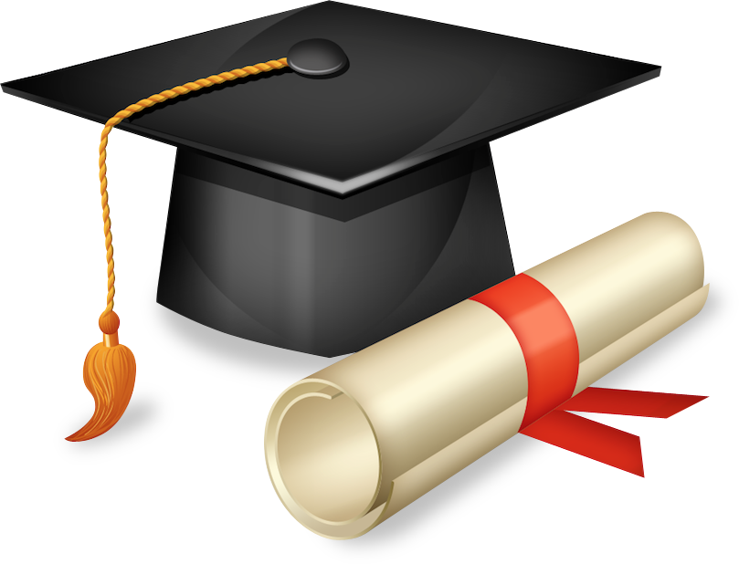 Graduation Capand Diploma Icon