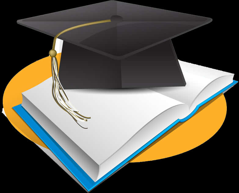 Graduation Capon Book Icon