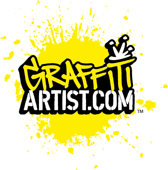 Graffiti Artist Logo Yellow Splash