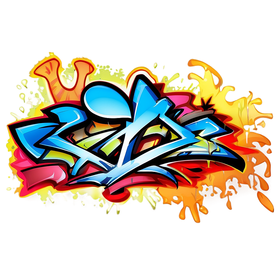 Graffiti Cartoon Png Quc