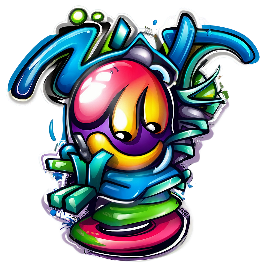 Graffiti Design Png 22