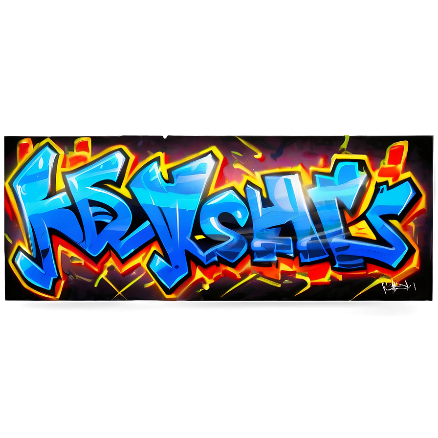 Graffiti Piece Png 05032024