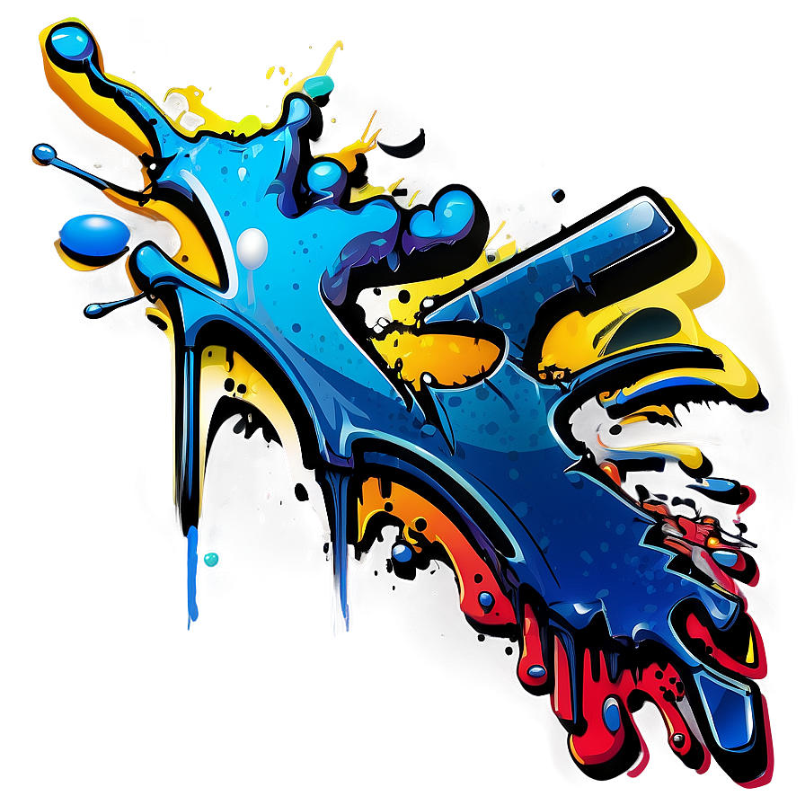 Graffiti Splash Png 05032024