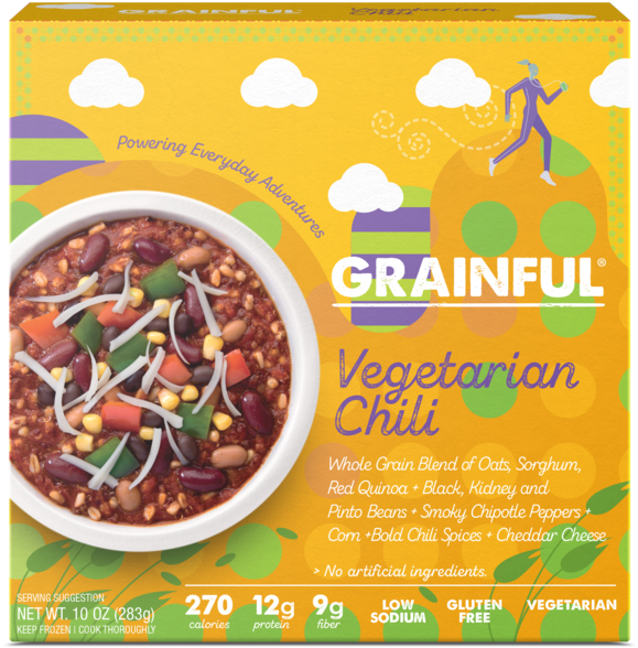 Grainful Vegetarian Chili Packaging