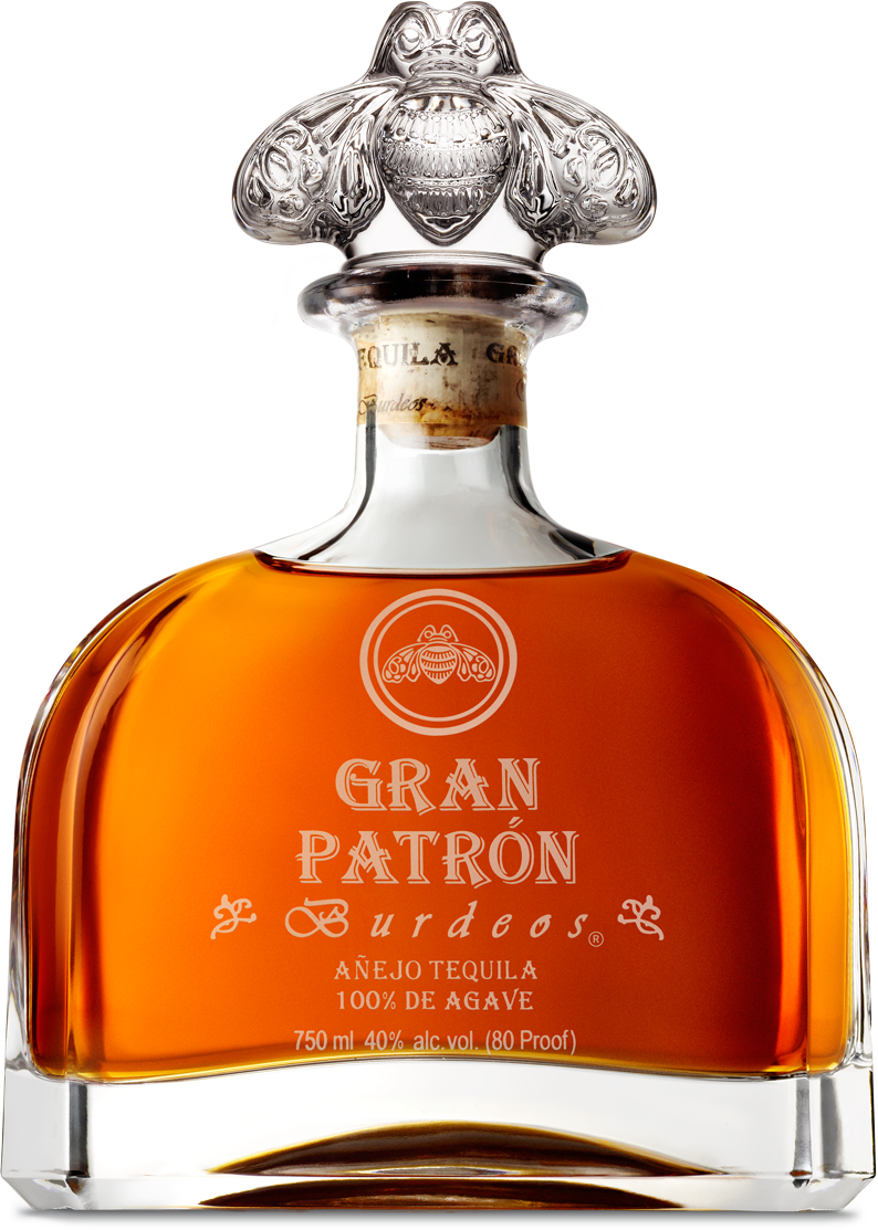 Gran Patron Burdeos Anejo Tequila Bottle