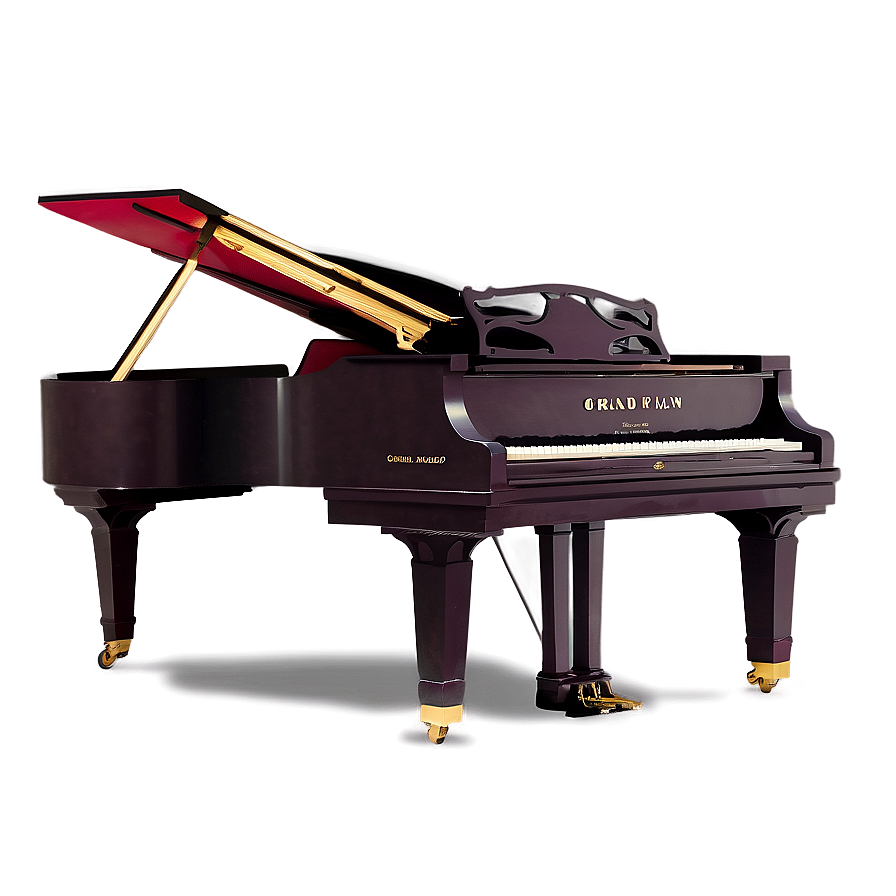 Grand Piano Side View Png Suf