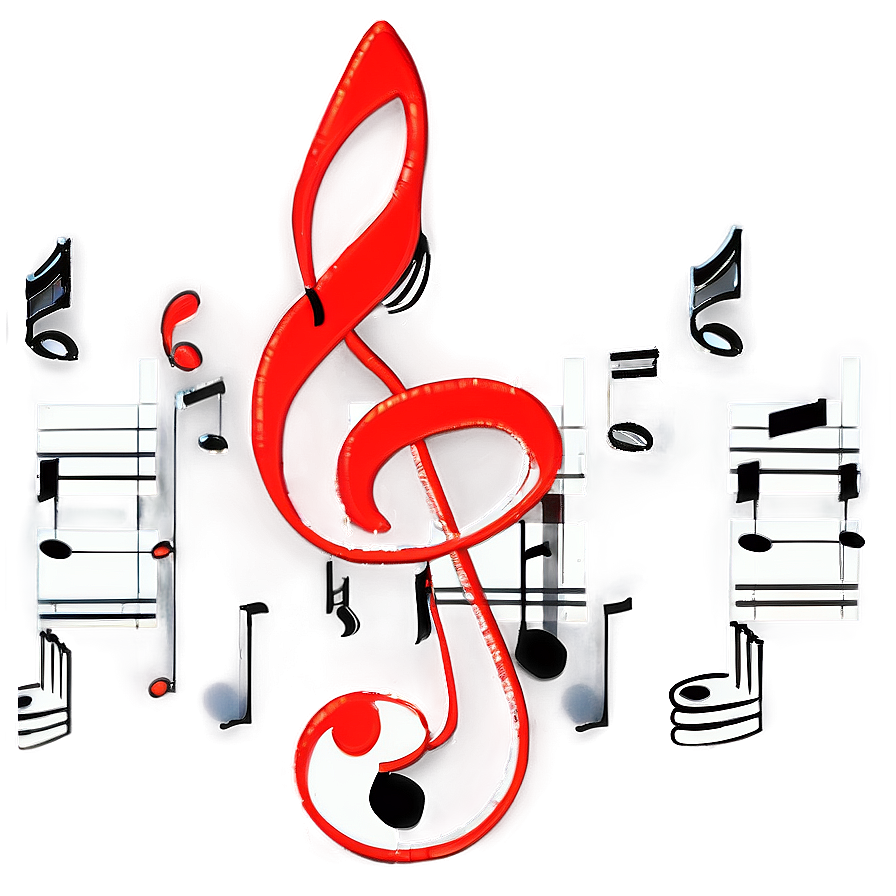 Grand Staff Music Notation Png 06272024