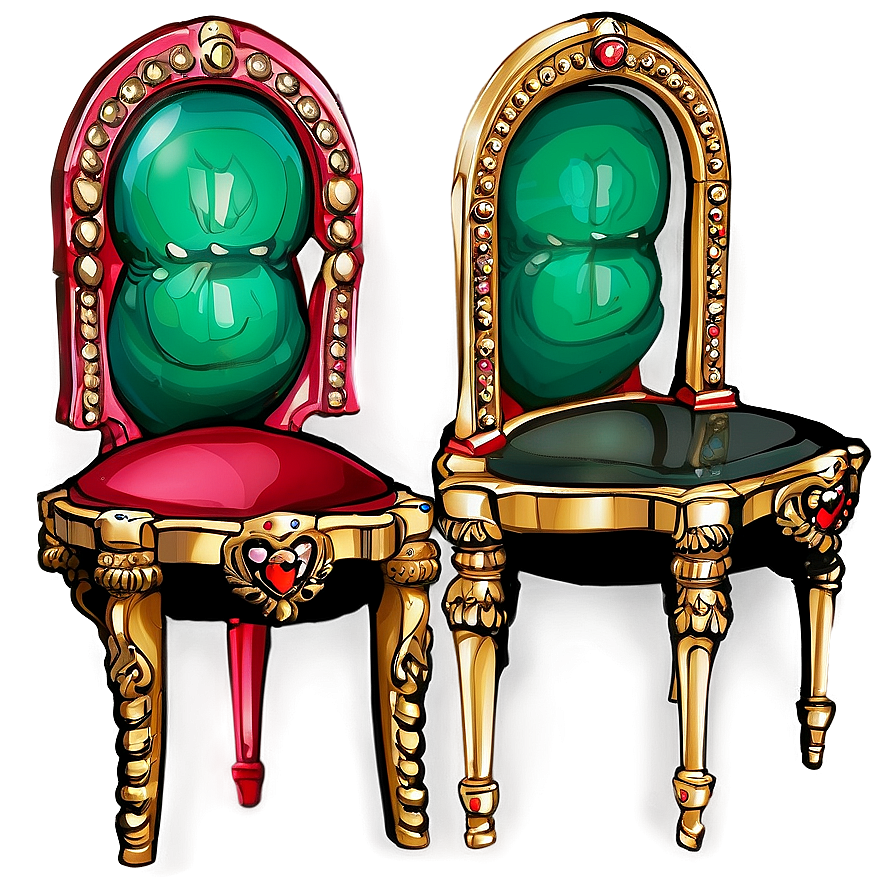 Grandiose Crown Chair Png Brf84