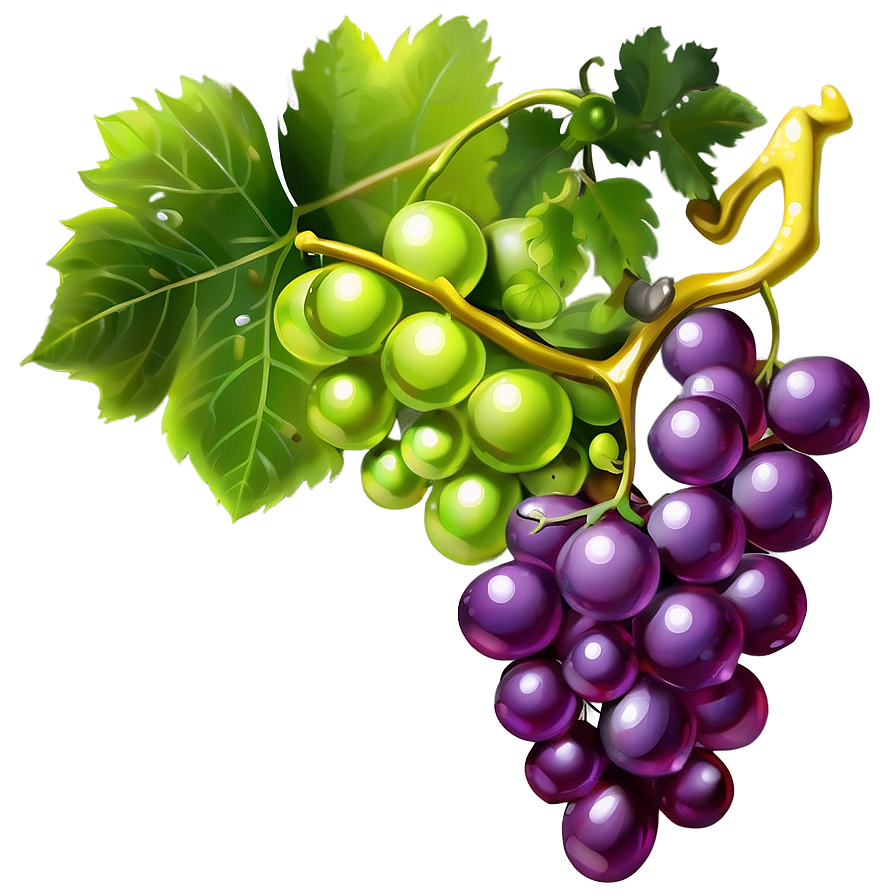 Grape Cartoon Character Png Xun