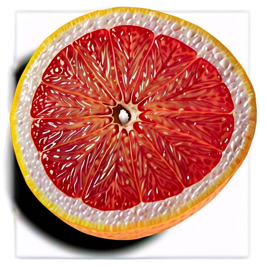 Grapefruit Half Cut Png 91