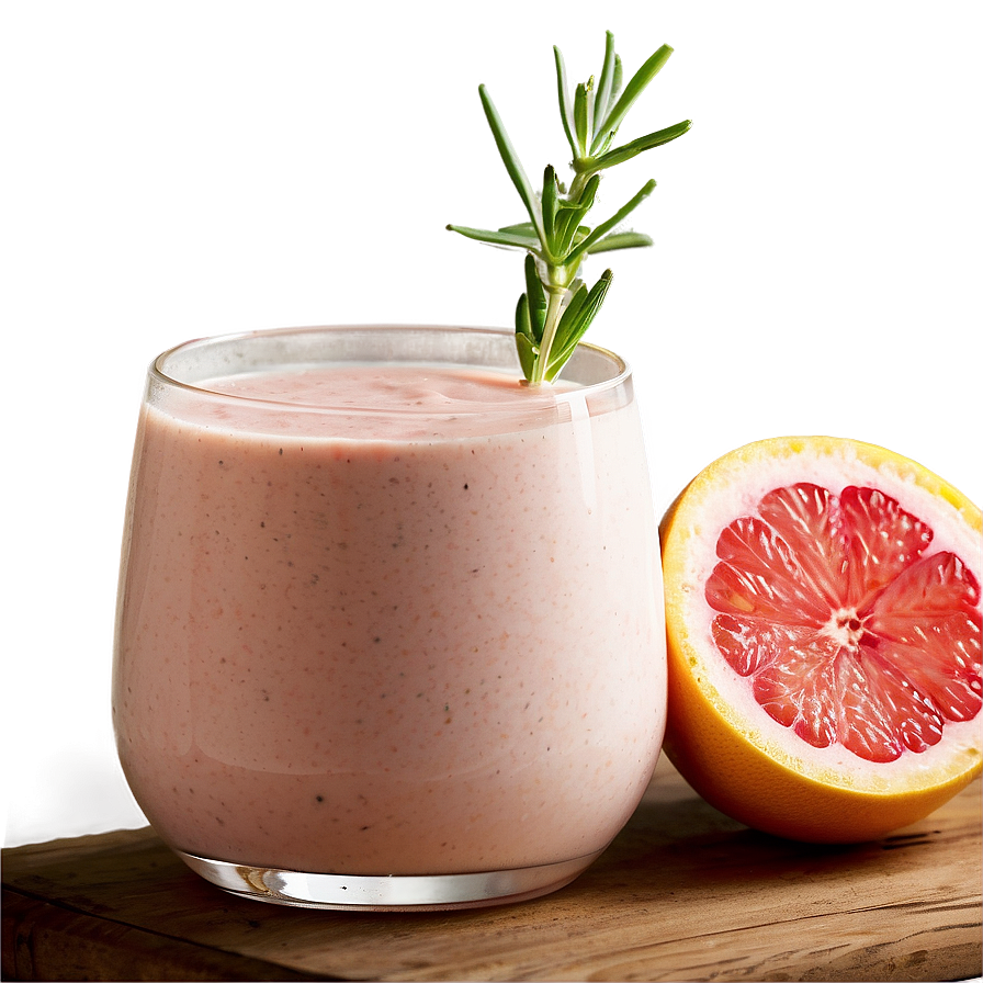 Grapefruit Rosemary Smoothie Png Wtl15