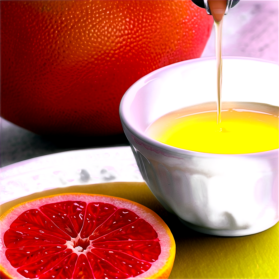 Grapefruit Vinaigrette Dressing Png Qgy64