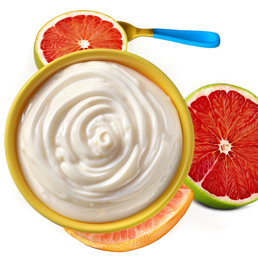 Grapefruit Yogurt Bowl Png Txh