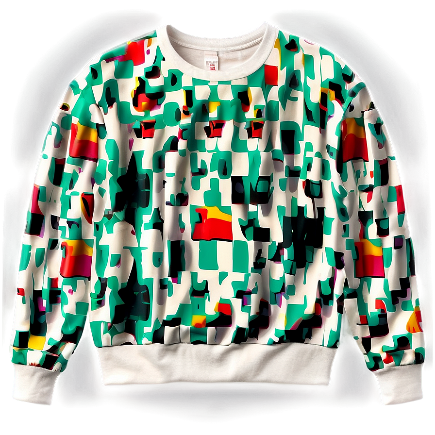 Graphic Crewneck Sweater Png Lgn1