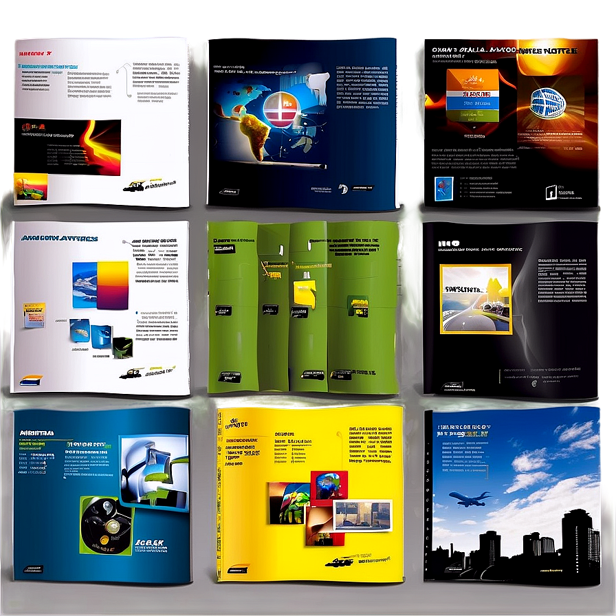 Graphic Design Brochure Samples Png 05242024