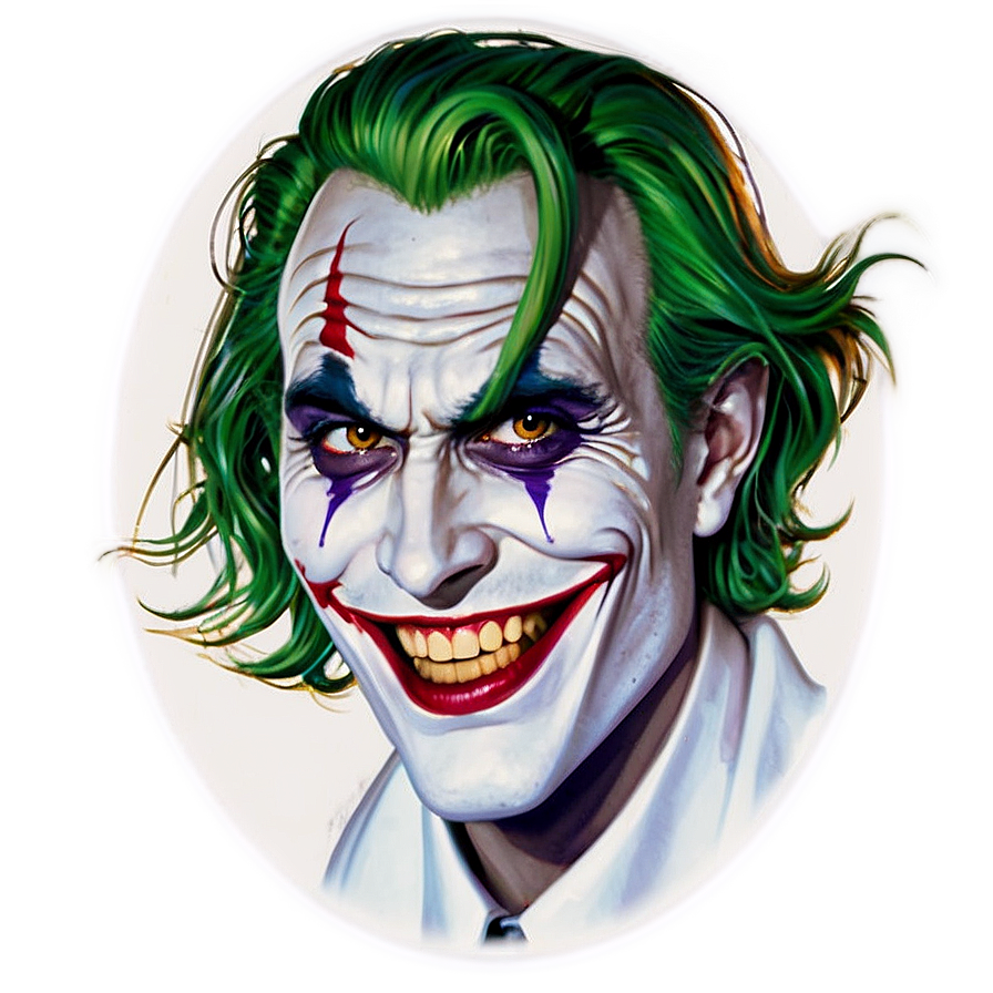 Graphic Joker Grin Png Pob