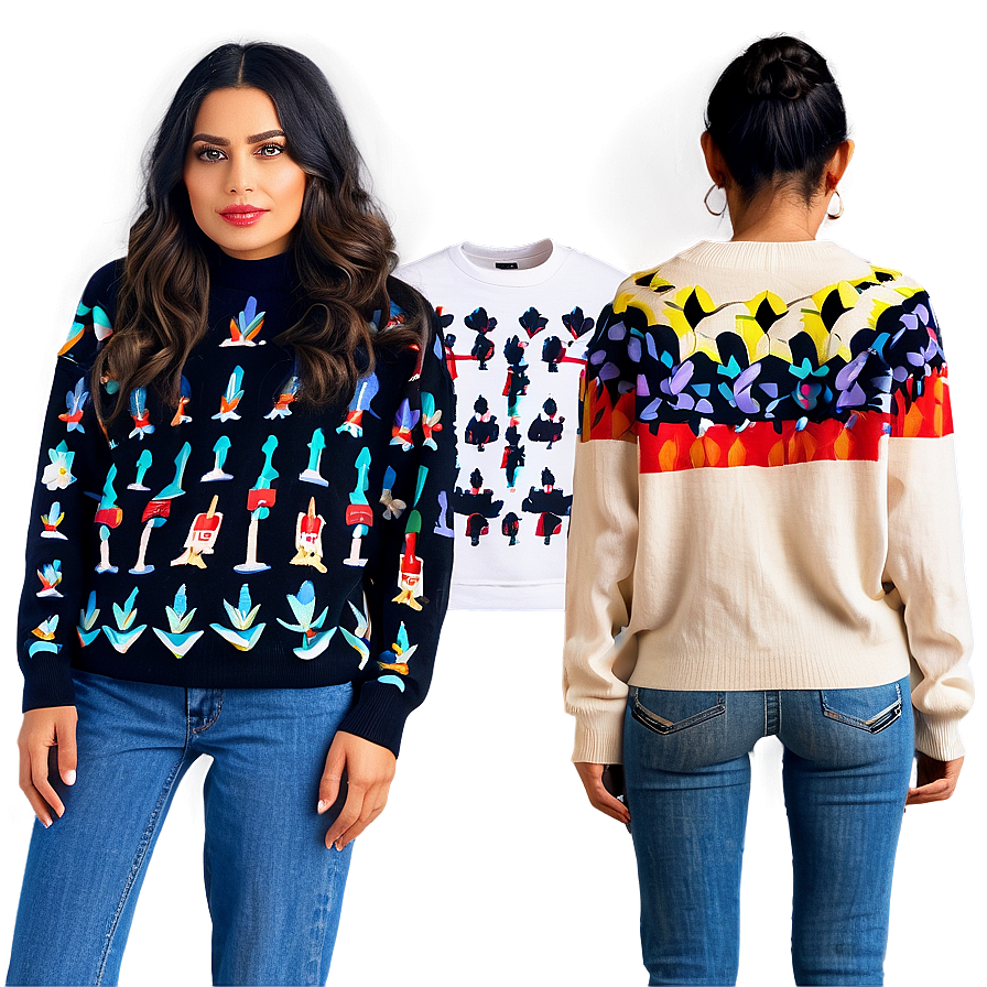 Graphic Sweater Styles Png Rcc