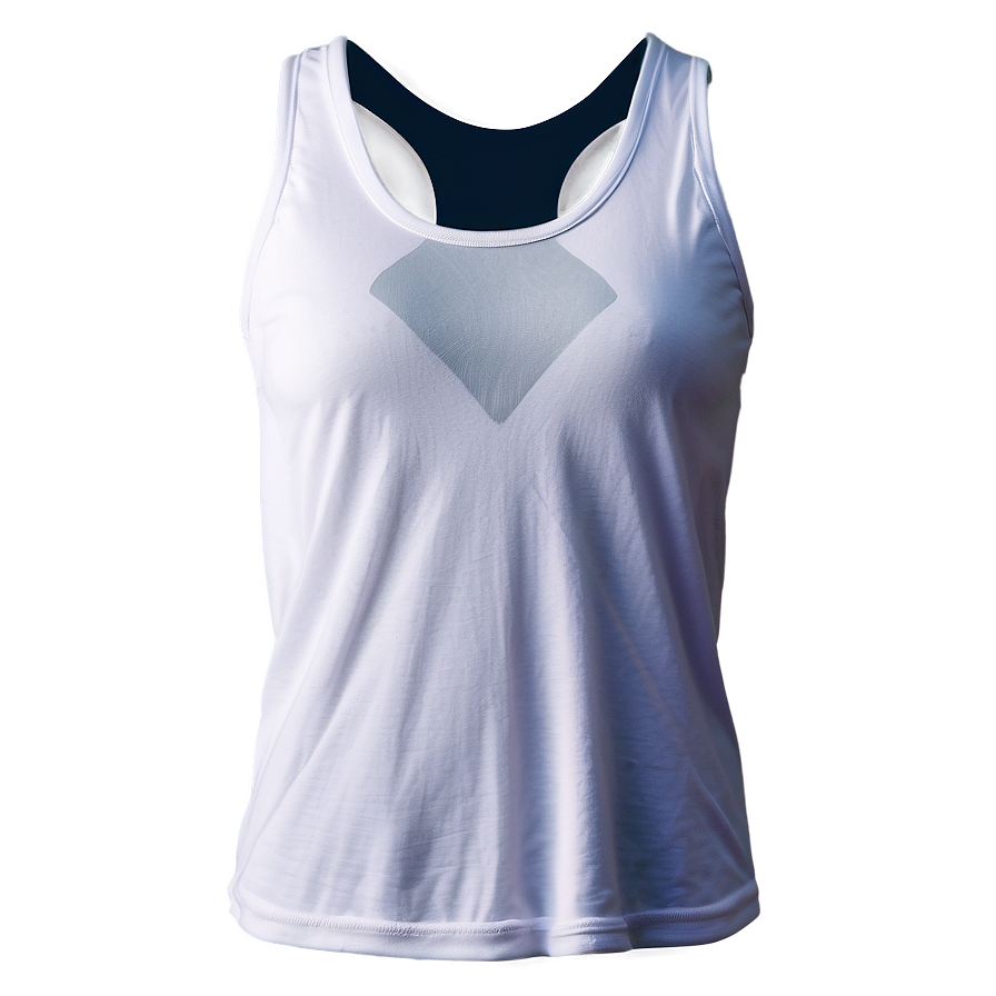 Graphic White Tank Top Design Png Fnh