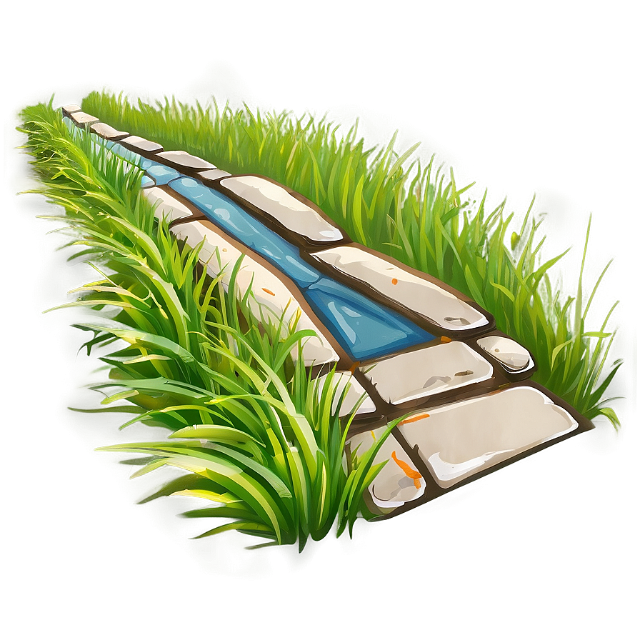 Grass Path Clipart Png 2