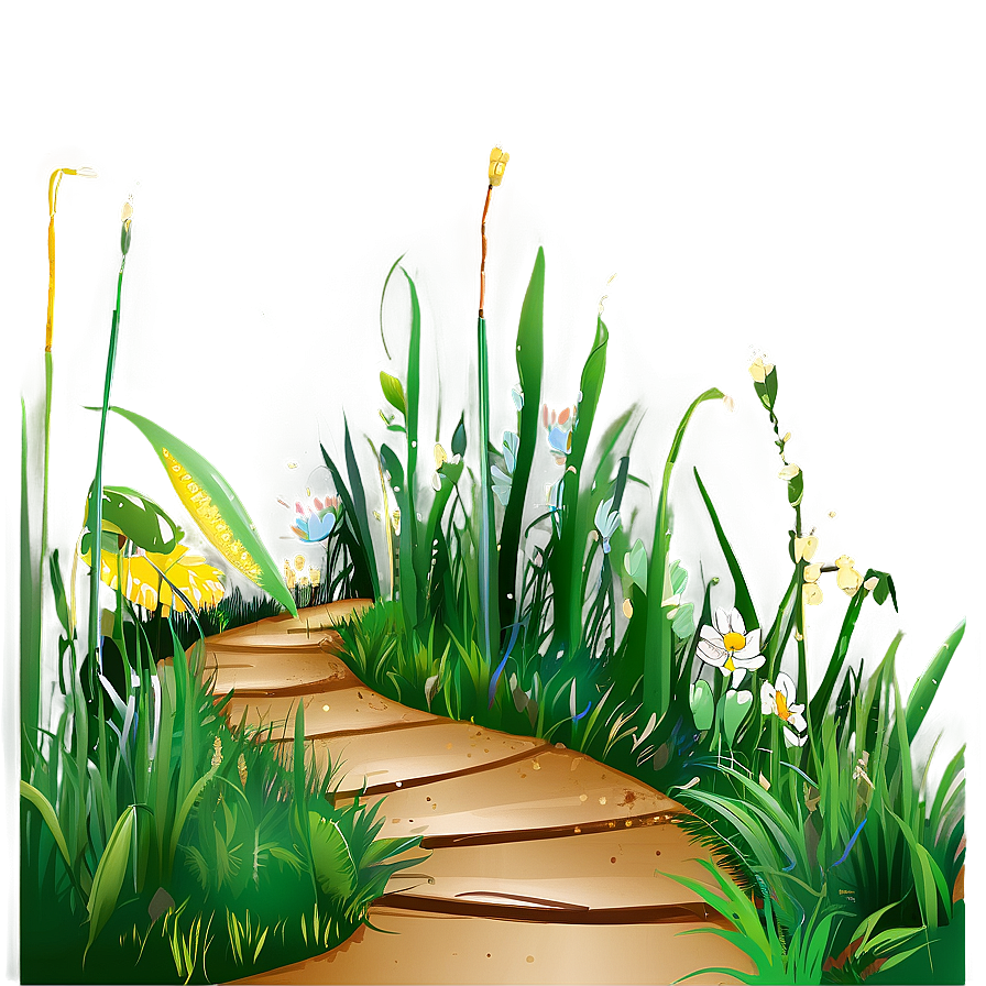 Grass Path Clipart Png Pct6