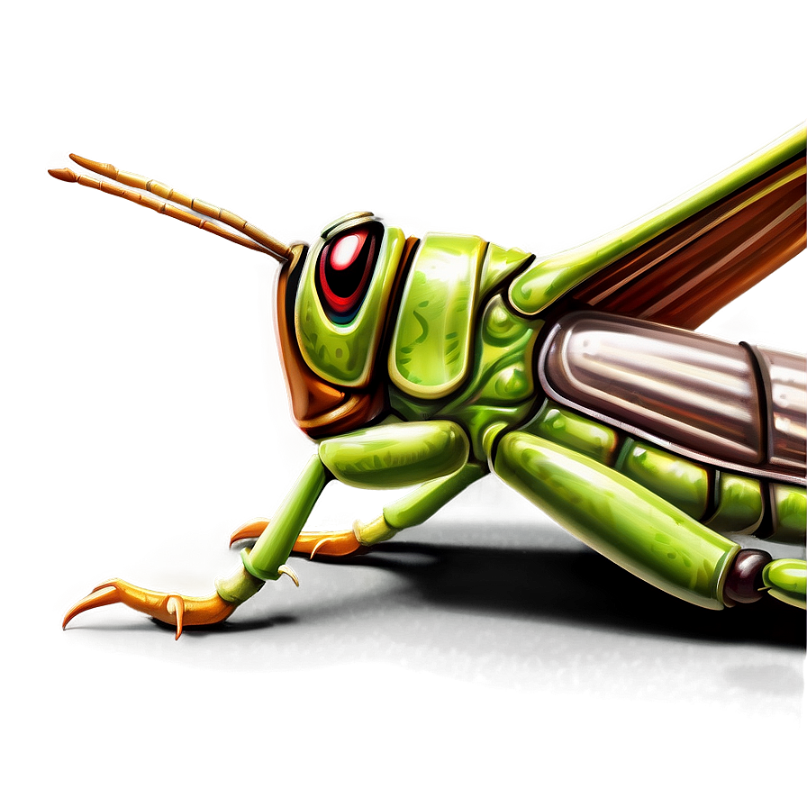 Grasshopper Leg Detail Png 06122024