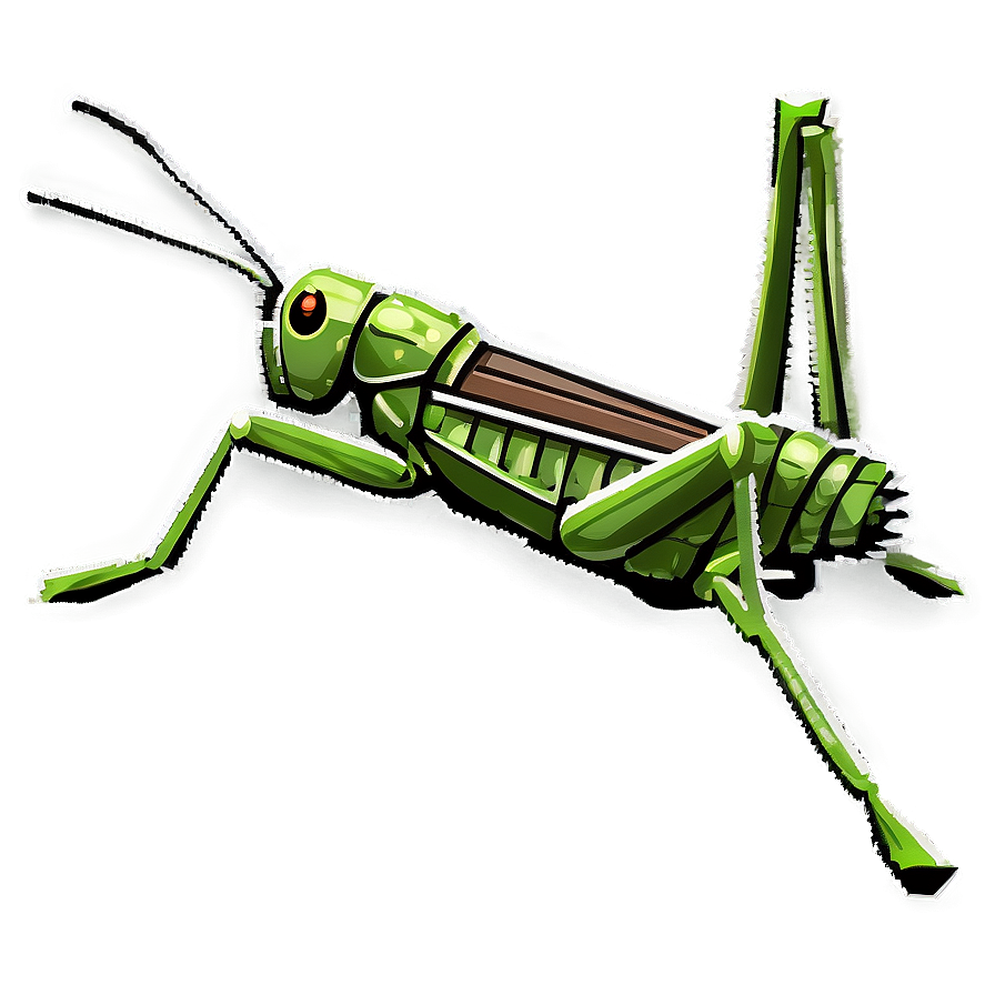 Grasshopper Pixel Art Png 37