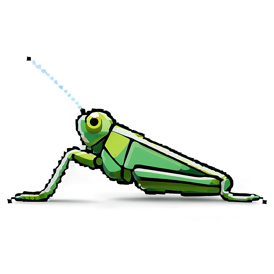 Grasshopper Pixel Art Png Phm