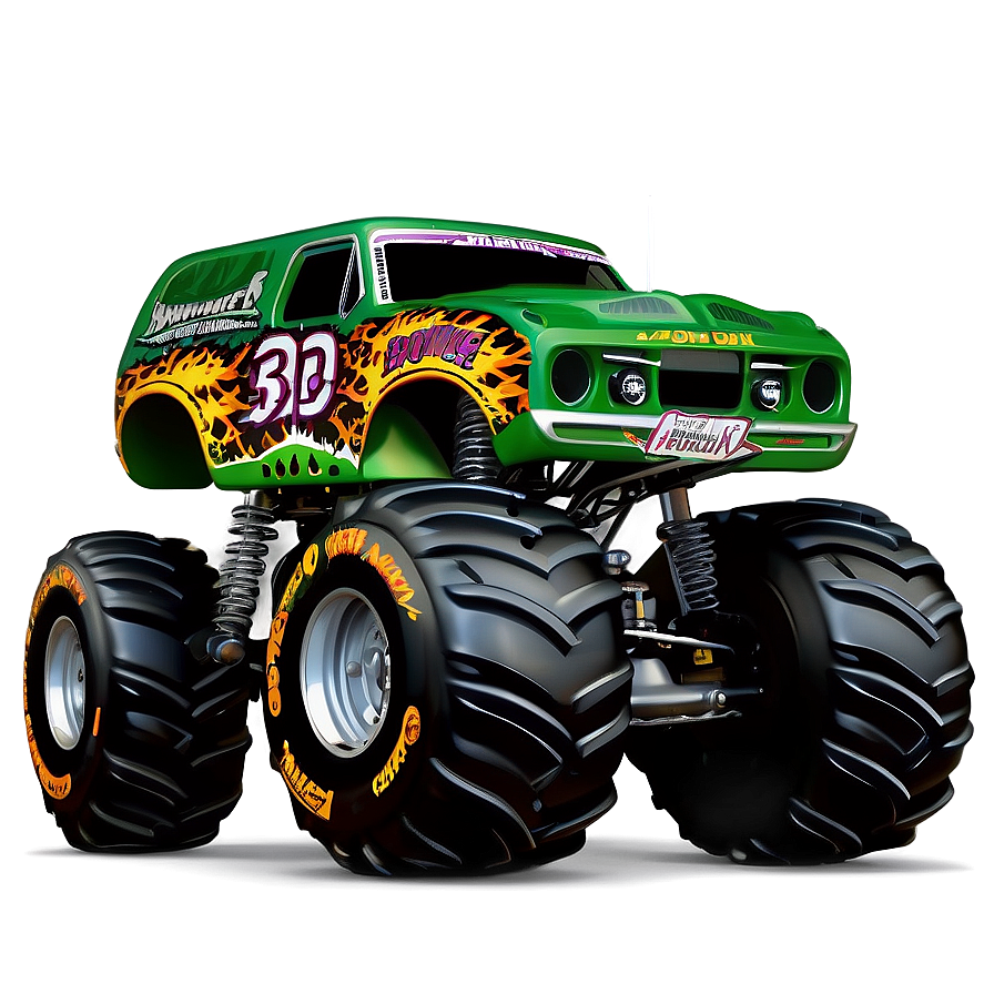 Grave Digger Monster Truck Dominance Png Rbj70