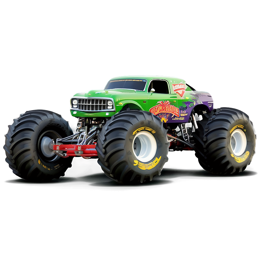 Grave Digger Monster Truck Mud Race Png Knp48