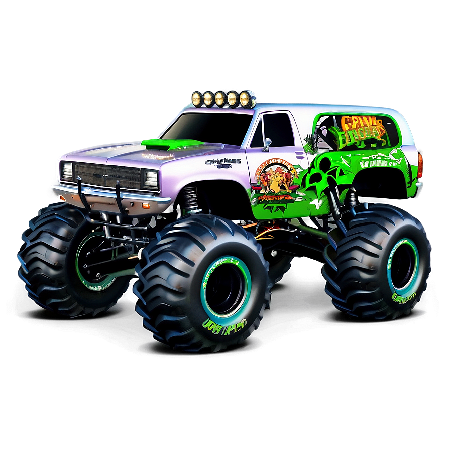 Grave Digger Monster Truck Png Scx84