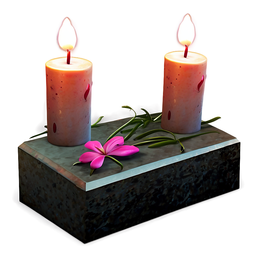 Grave With Candle Png Ywe16